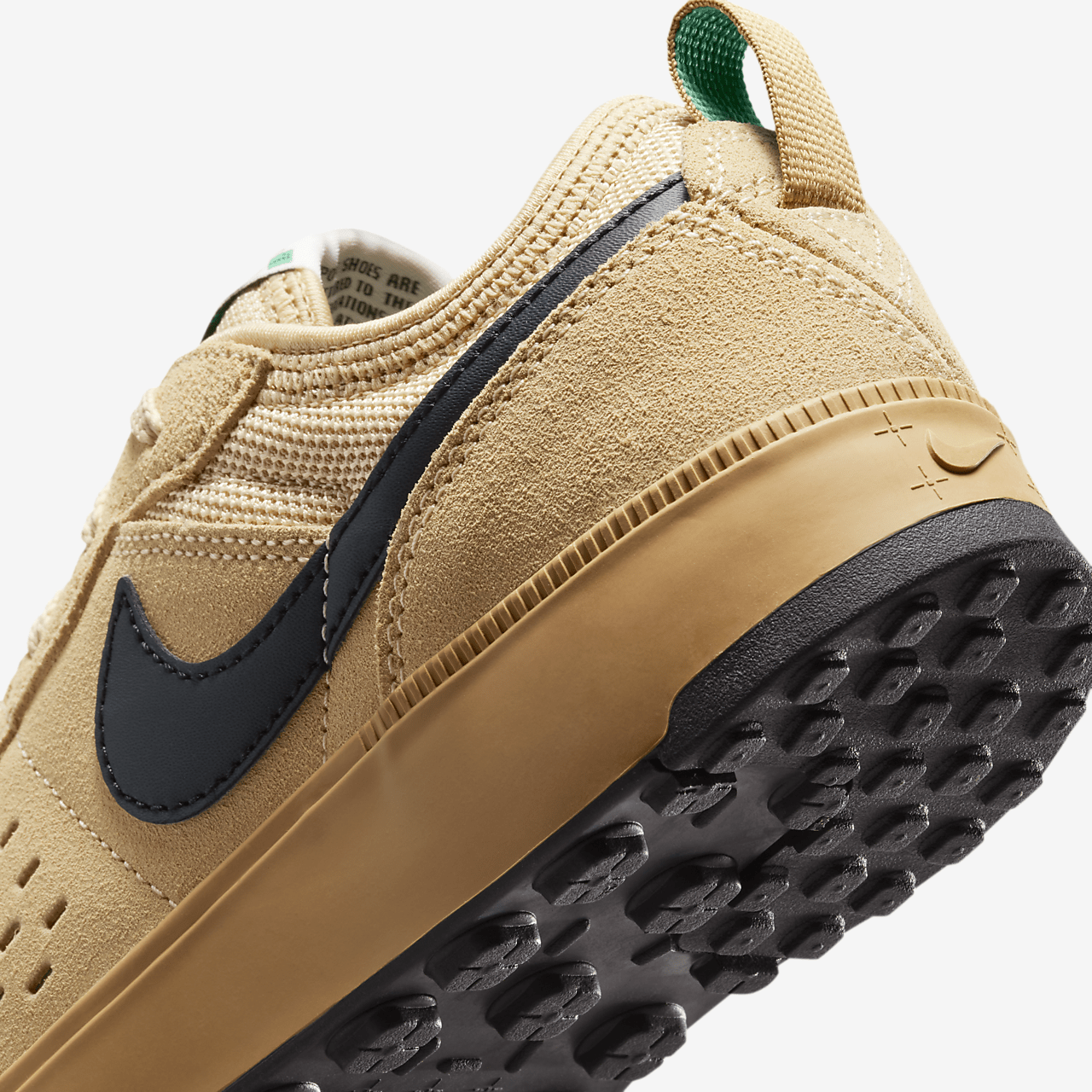 Nike  sneaker Flax/Sesame/Stadium Green/Zwart