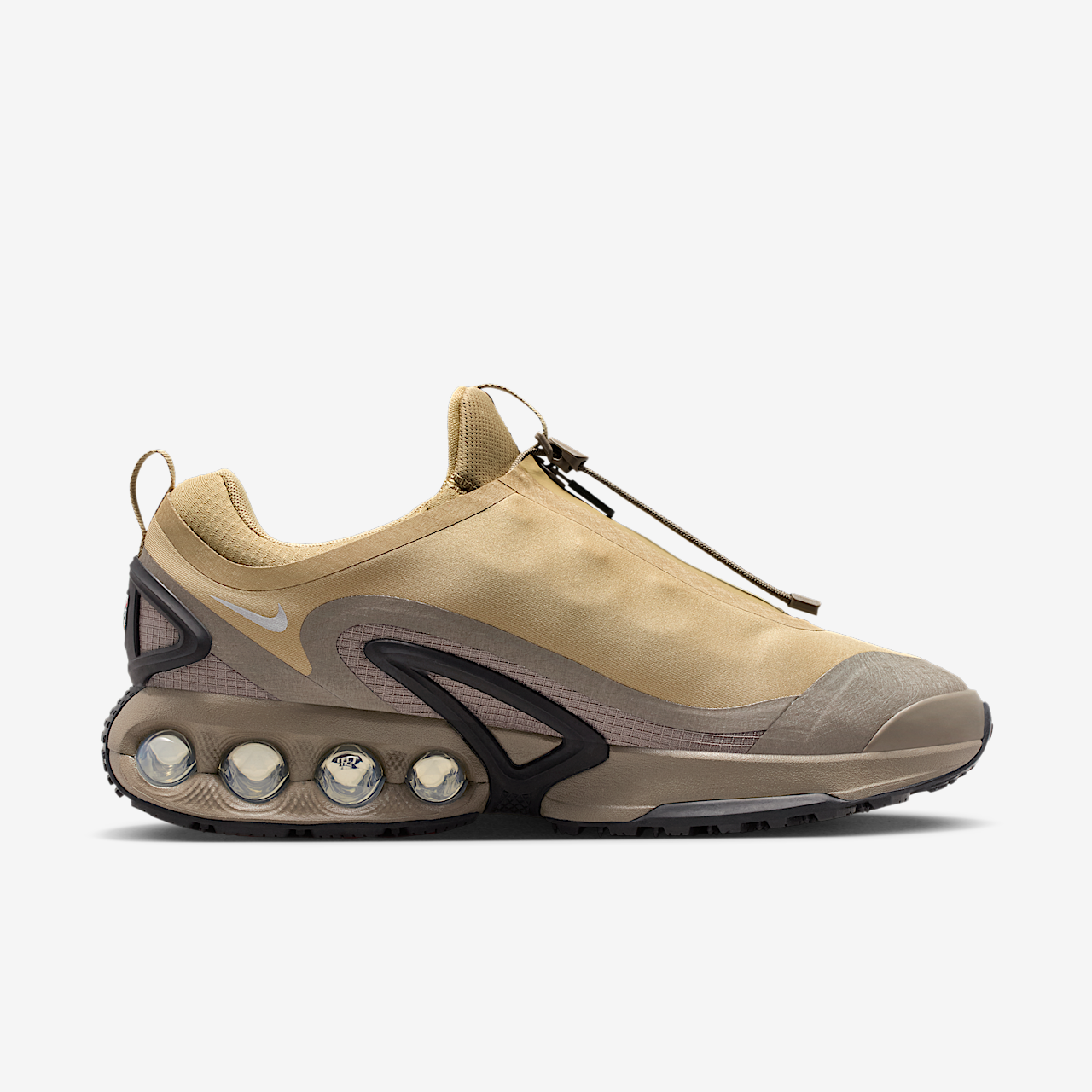 Nike Air Max DN sneaker Parachute Beige/Olive Grey/Zwart/Metallic Silver