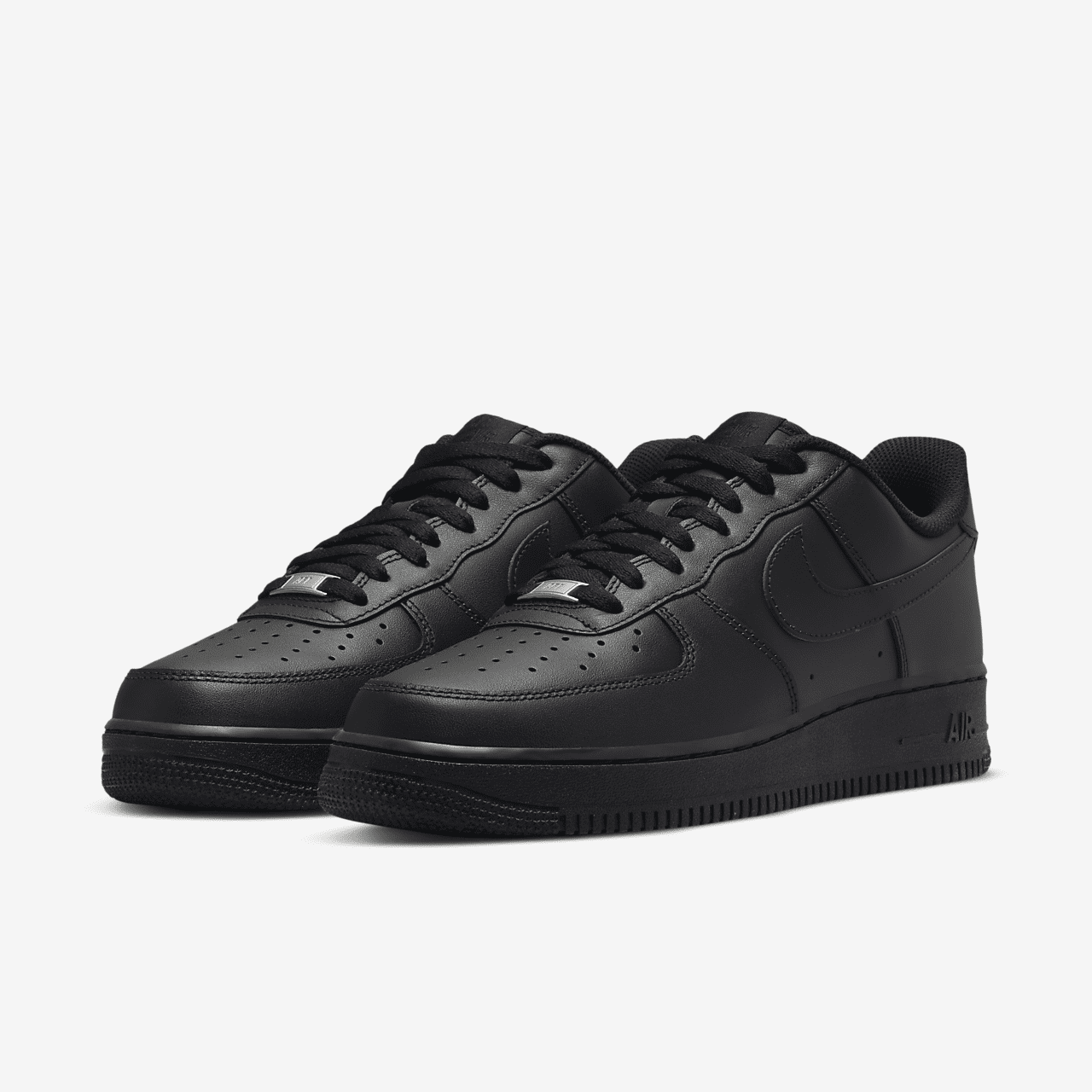 Nike Air Force 1 sneaker Zwart/Zwart