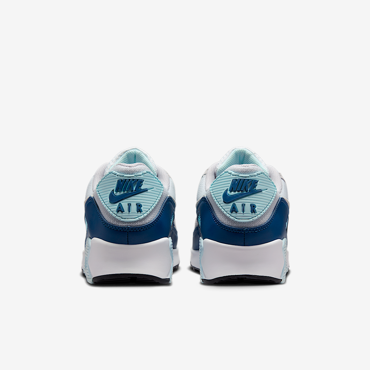 Nike Air max 90 sneaker Pure Platinum/Glacier Blue/Court Blue/Wit