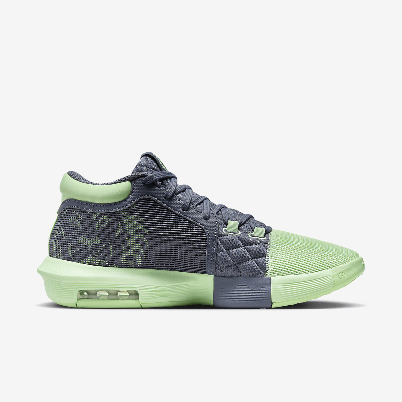 Nike LeBron sneaker Vapor Green/Light Carbon/Wit