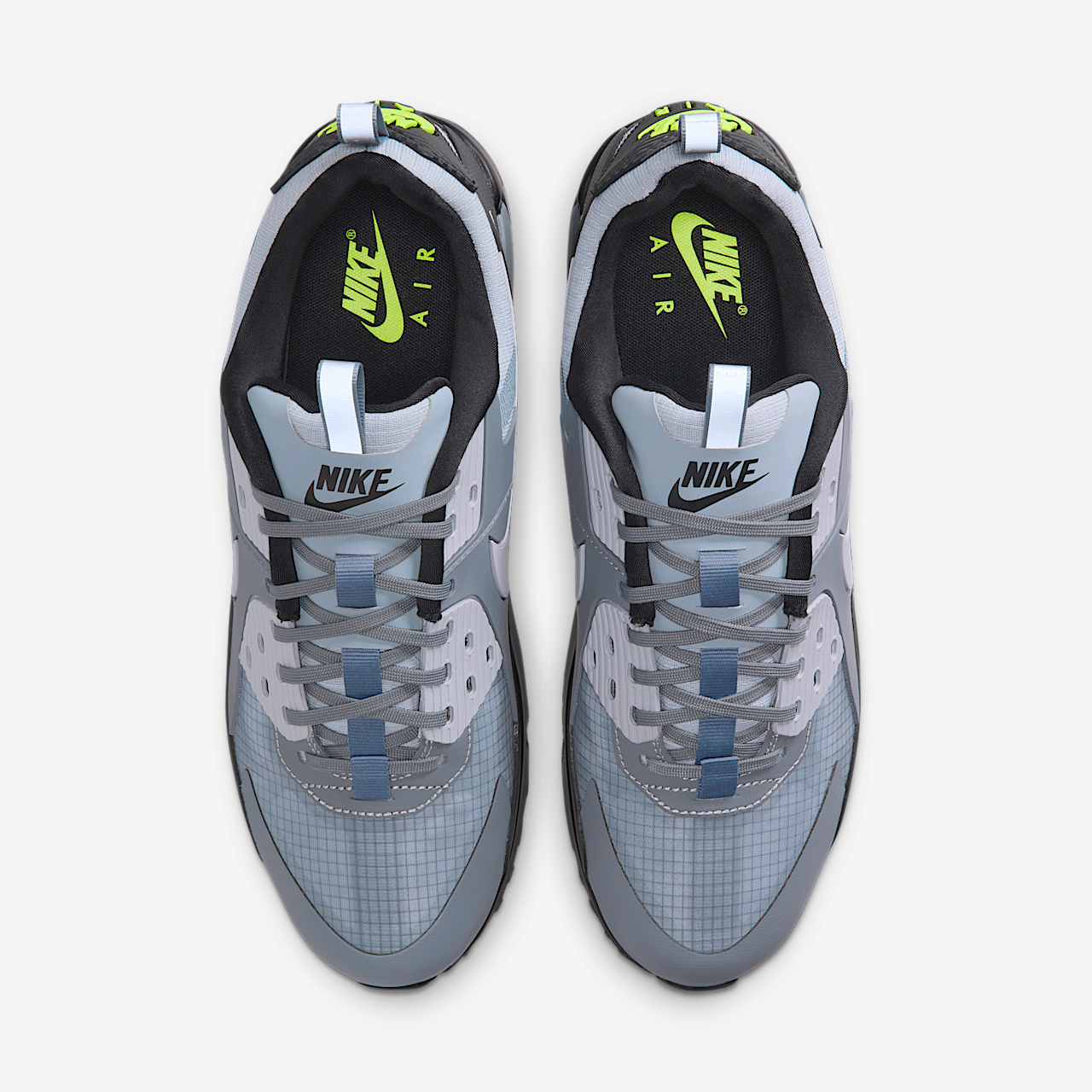 Nike Air Max sneaker Cool Grey/Volt/Zwart/Wolf Grey