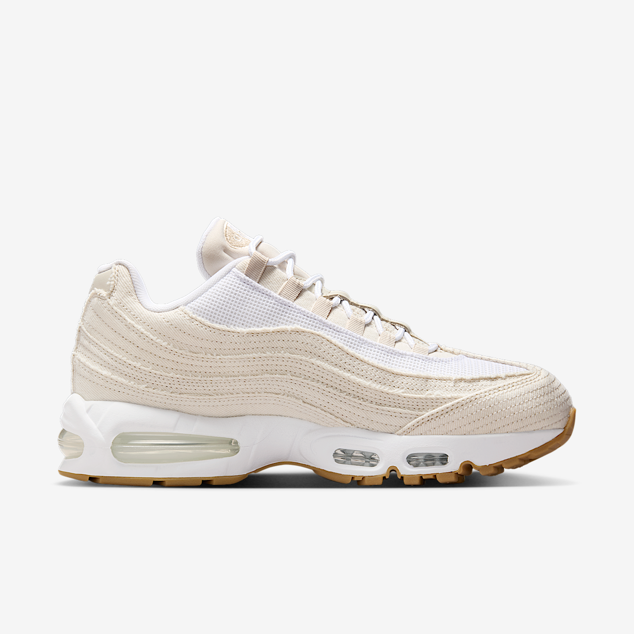 Nike Air Max sneaker Light Orewood Brown/Gym Red/Wit
