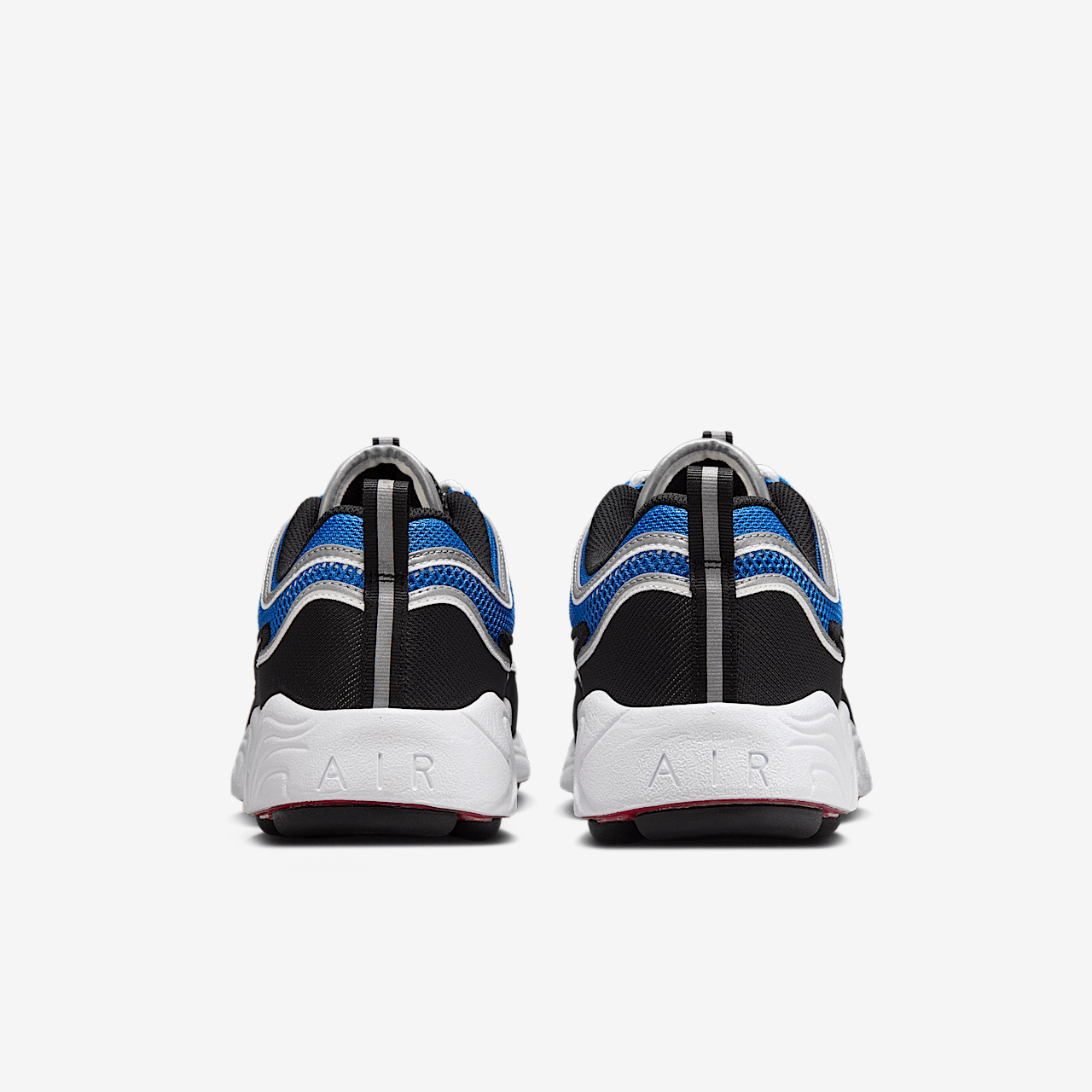 Nike  sneaker Signal Blue/Zwart/Wit/Metallic Luster