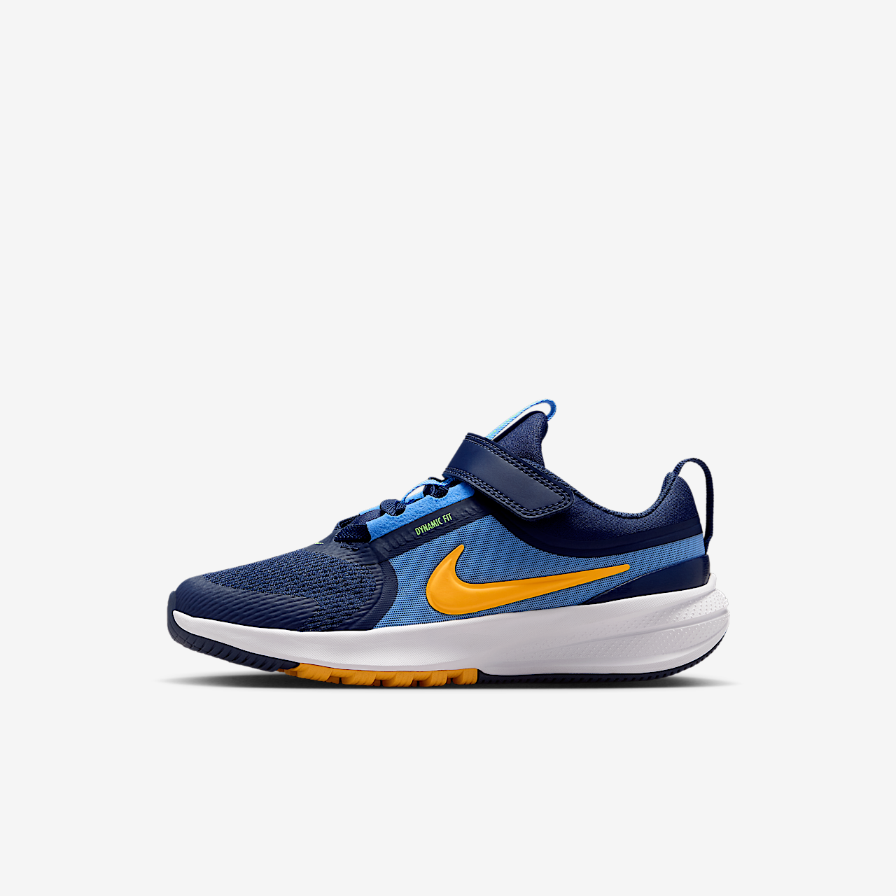 Nike  sneaker Midnight Navy/University Blue/Lime Blast/Laser Orange