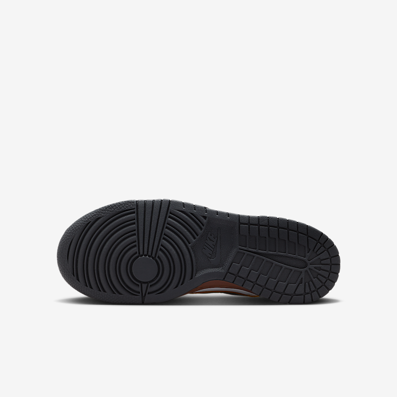 Nike Dunk Low sneaker Wit/Zwart/Fauna Brown/Bright Citron