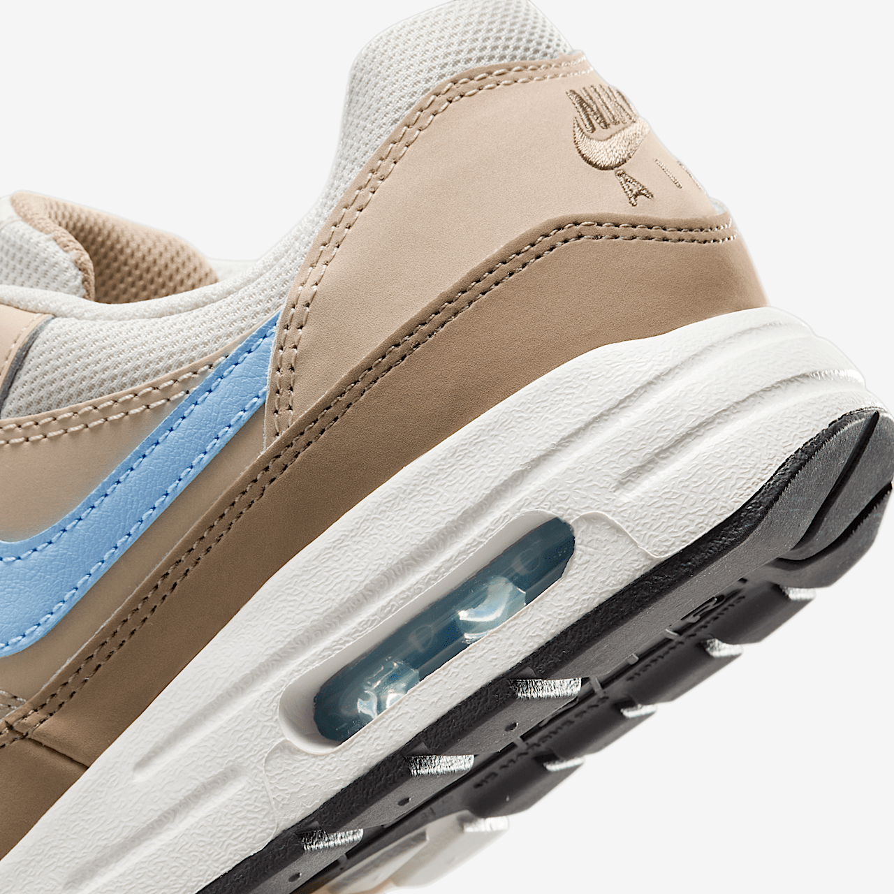 Nike Air Max 1 sneaker Light Bone/Sanddrift/Khaki/Psychic Blue