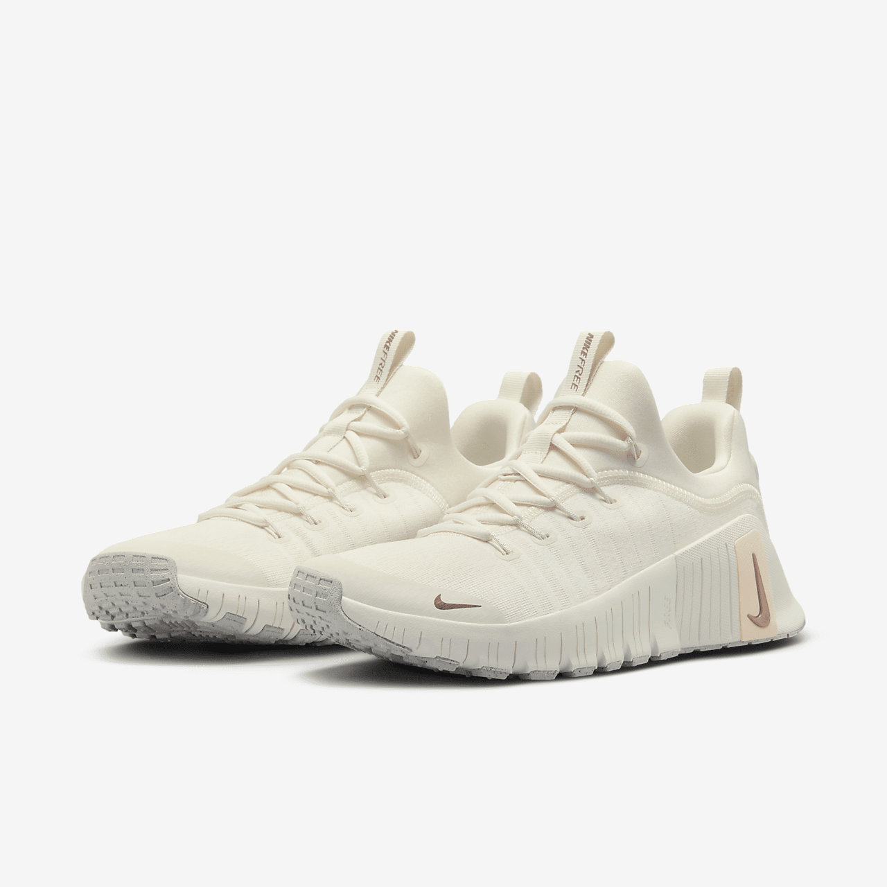 Nike Free sneaker Pale Ivory/Guava Ice/Sail/Metallic Red Bronze