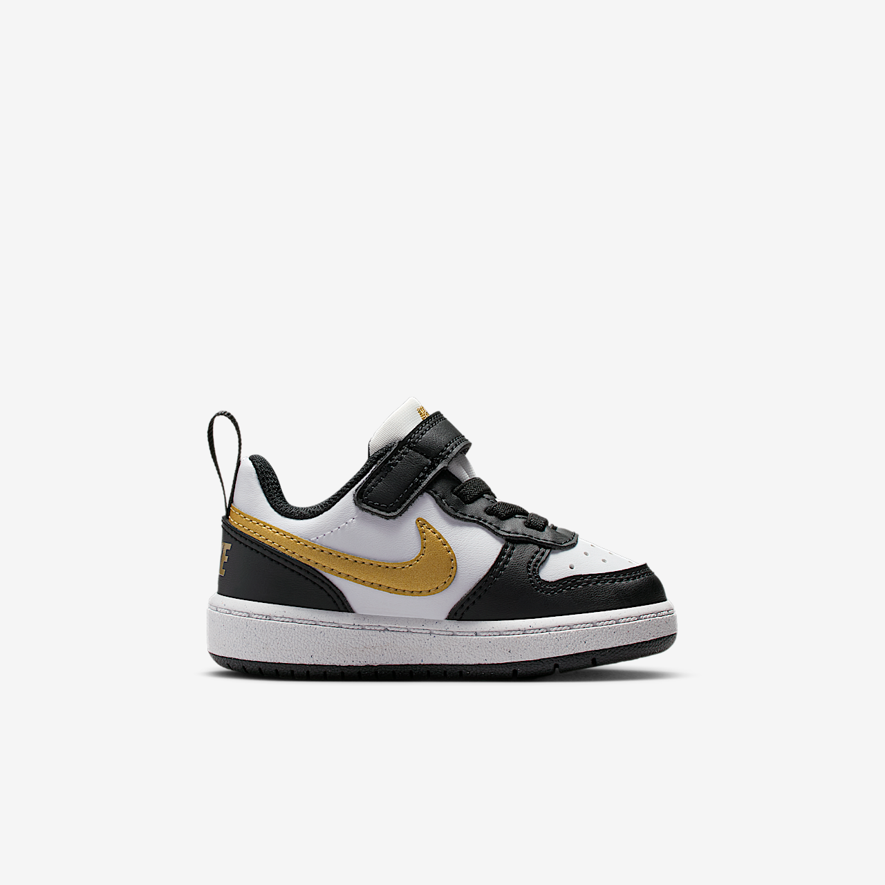 Nike  sneaker Zwart/Zwart/Wit/Metallic Gold