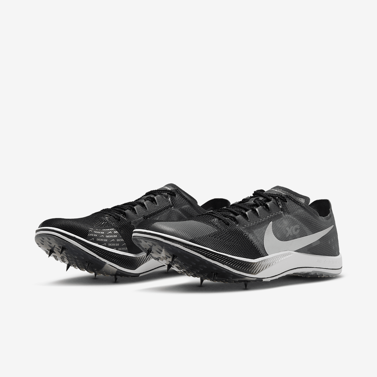 Nike  sneaker Zwart/Dark Smoke Grey/Wit/Metallic Silver