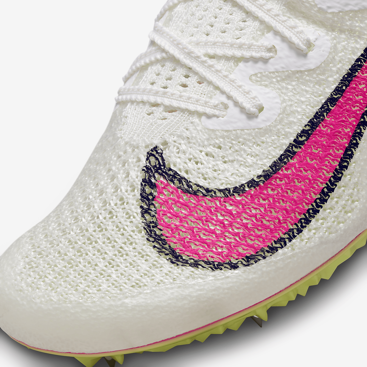 Nike  sneaker Sail/Light Lemon Twist/Zwart/Fierce Pink