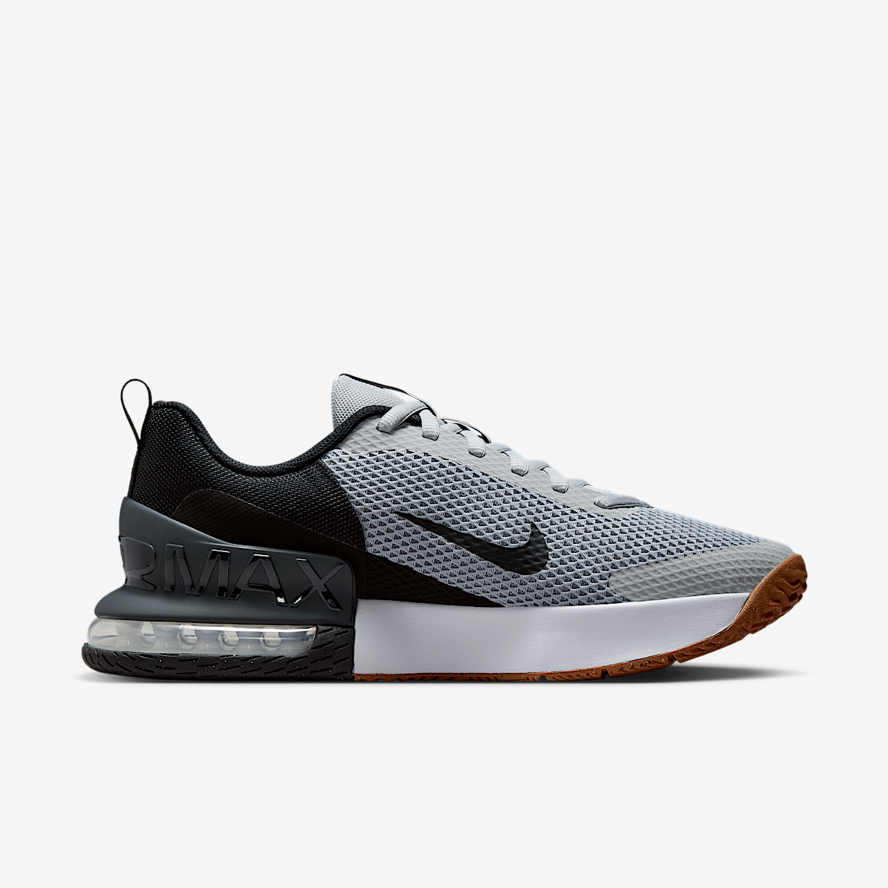 Nike Air Max Alpha sneaker Light Smoke Grey/Zwart/Gum Medium Brown/Anthracite