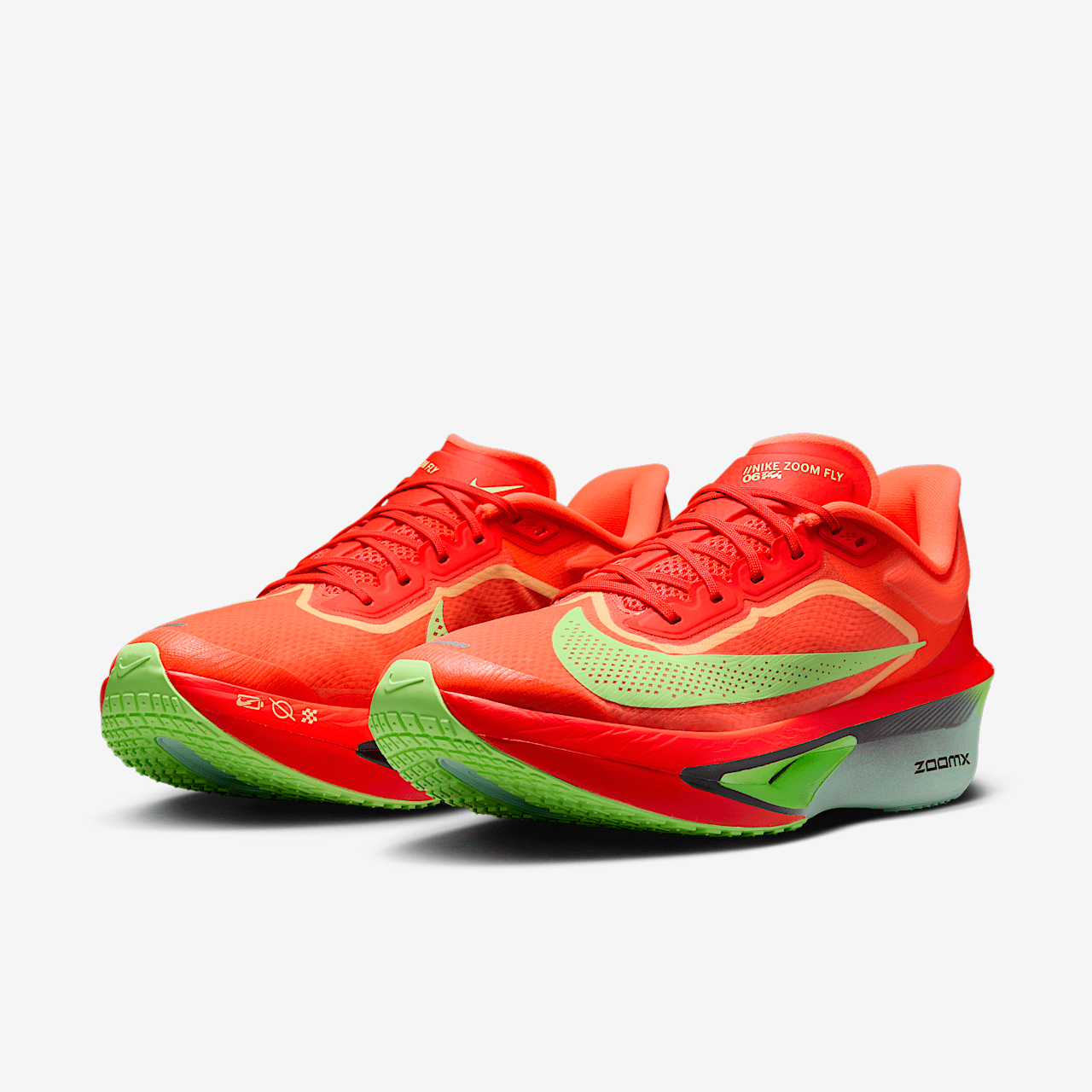 Nike  sneaker Bright Crimson/Lime Blast/Mint Foam/Cave Purple