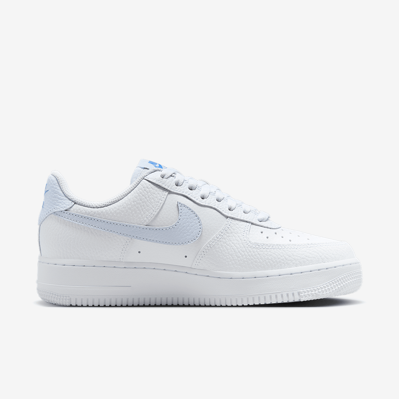 Nike Air Force 1 sneaker Wit/Aegean Storm/Football Grey