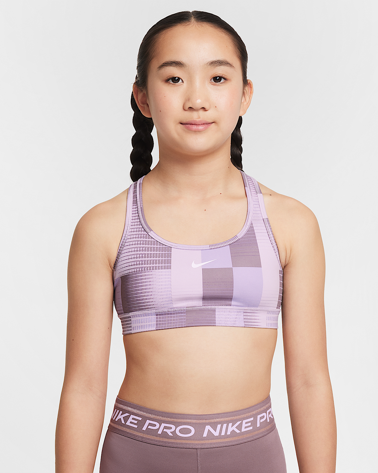 Детские  Nike Pro Big Kids' (Girls') Dri-FIT Reversible Sports Bra