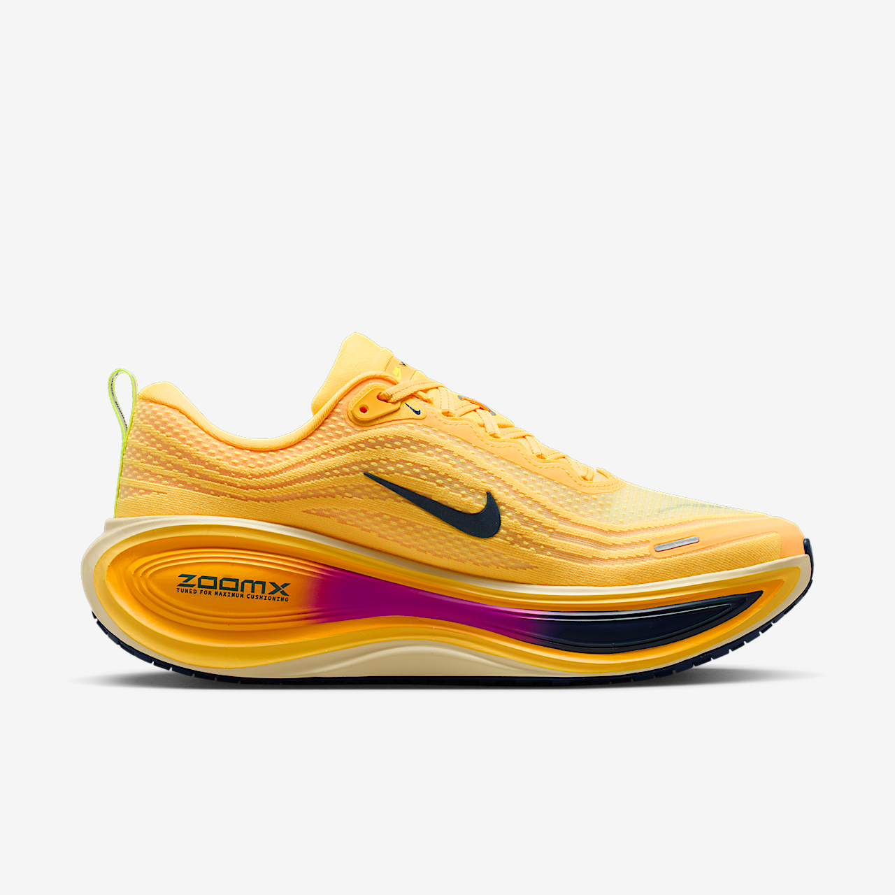 Nike Vomero sneaker Citron Pulse/Alabaster/Laser Orange/Blue Void