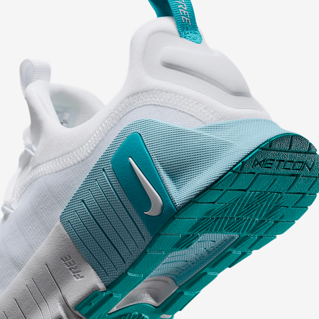 Nike Free sneaker Wit/Glacier Blue/Dusty Cactus
