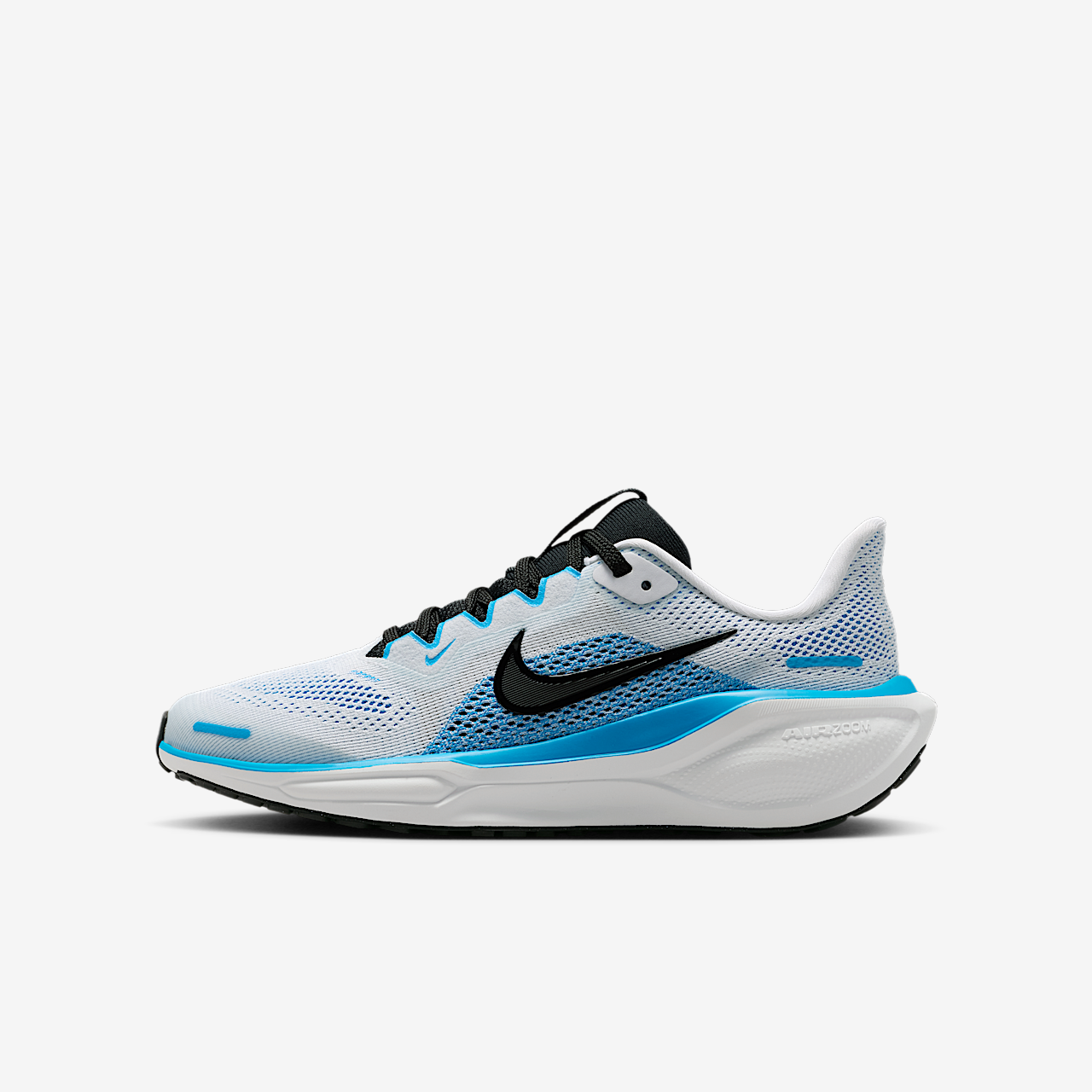 Nike Pegasus sneaker Wit/Blue Hero/Zwart/Zwart