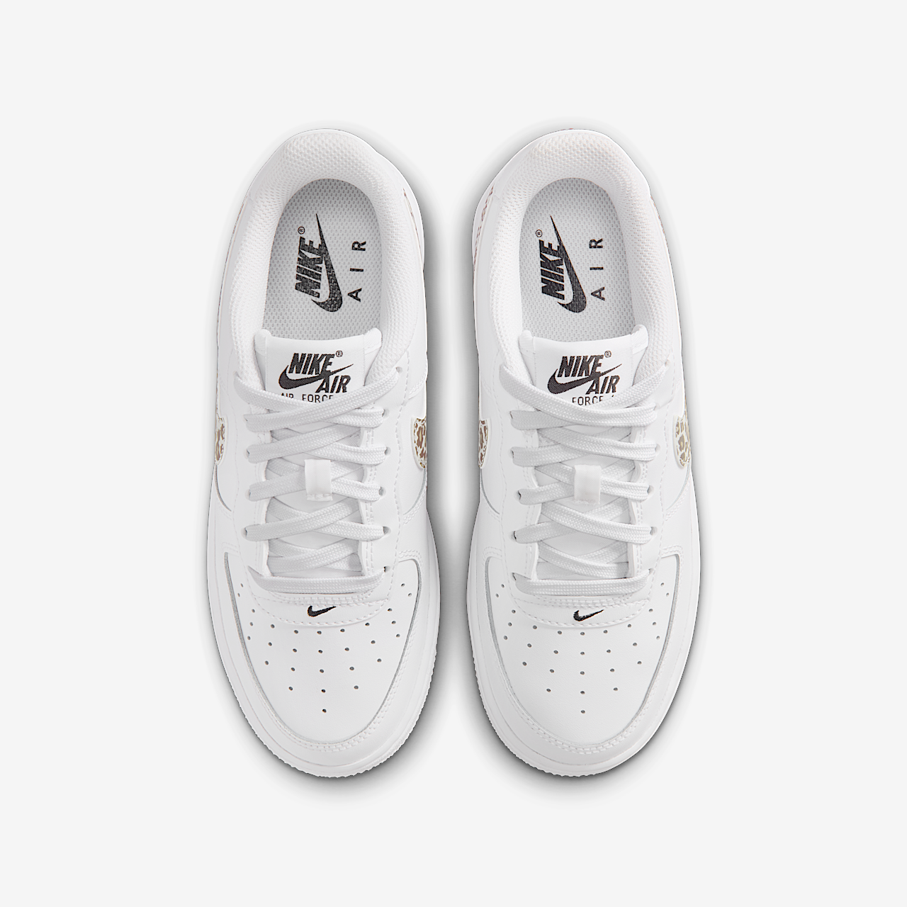 Nike Air Force 1 sneaker Wit/Zwart