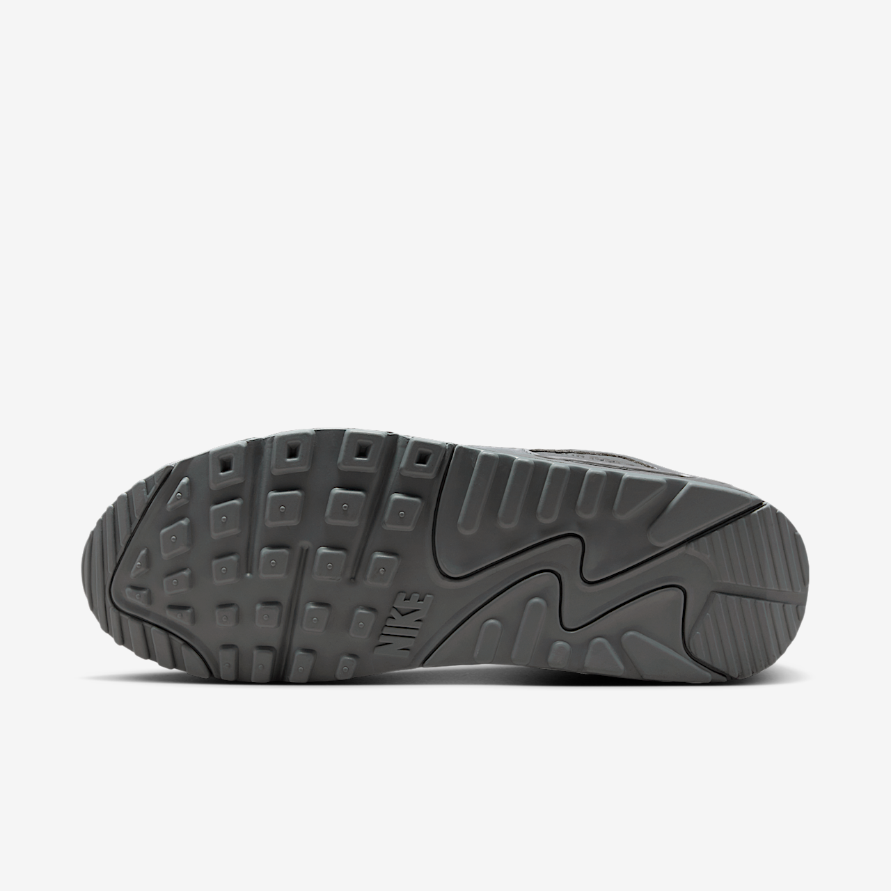 Nike Air Max sneaker Smoke Grey/Smoke Grey/Zwart