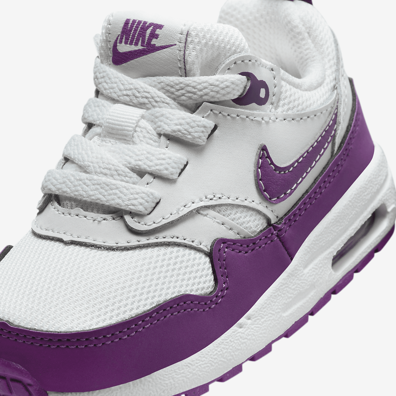 Nike Air Max 1 sneaker Summit White/Wit/Viotech