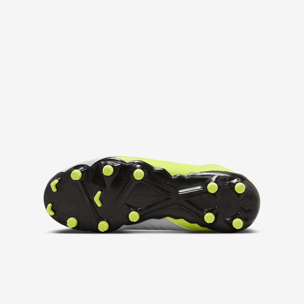 Nike  sneaker Metallic Silver/Volt/Zwart