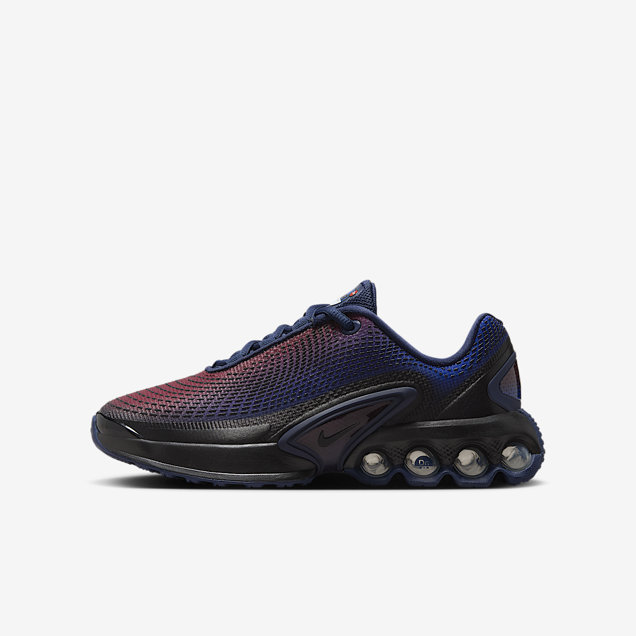 Nike Air Max DN sneaker Dark Team Red/Midnight Navy/Hyper Royal/Zwart