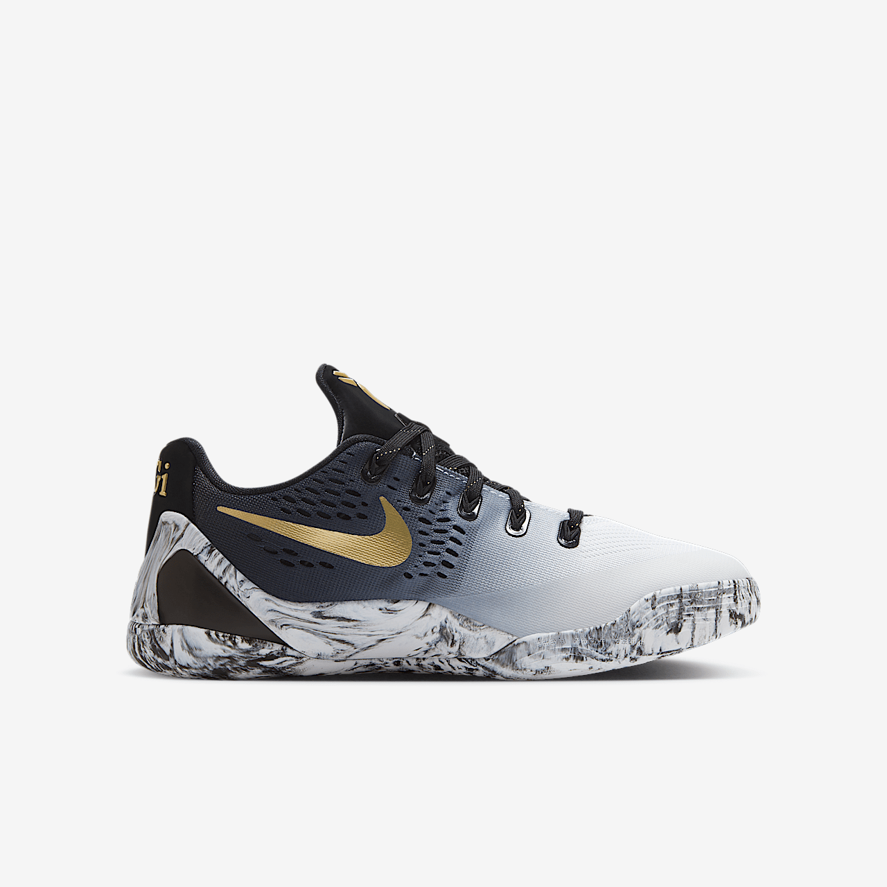 Nike Kobe sneaker Zwart/Wit/Metallic Gold