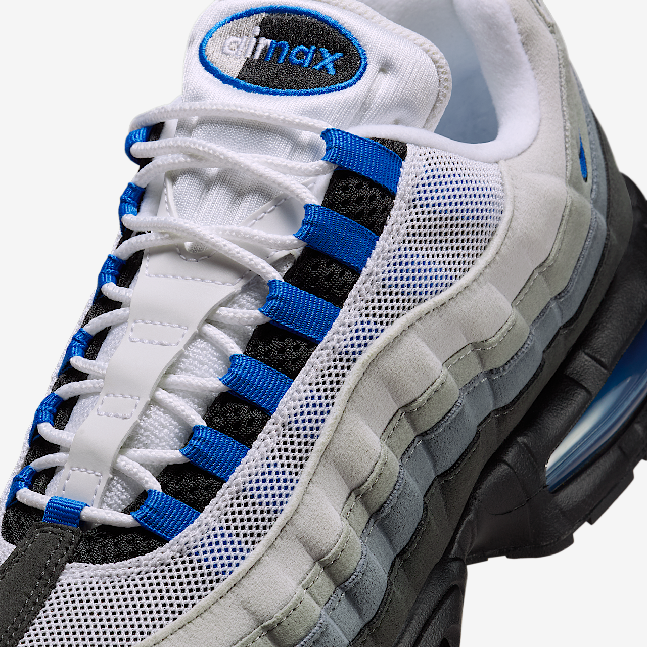 Nike Air Max sneaker Wit/Neutral Grey/Medium Grey/Blue Spark