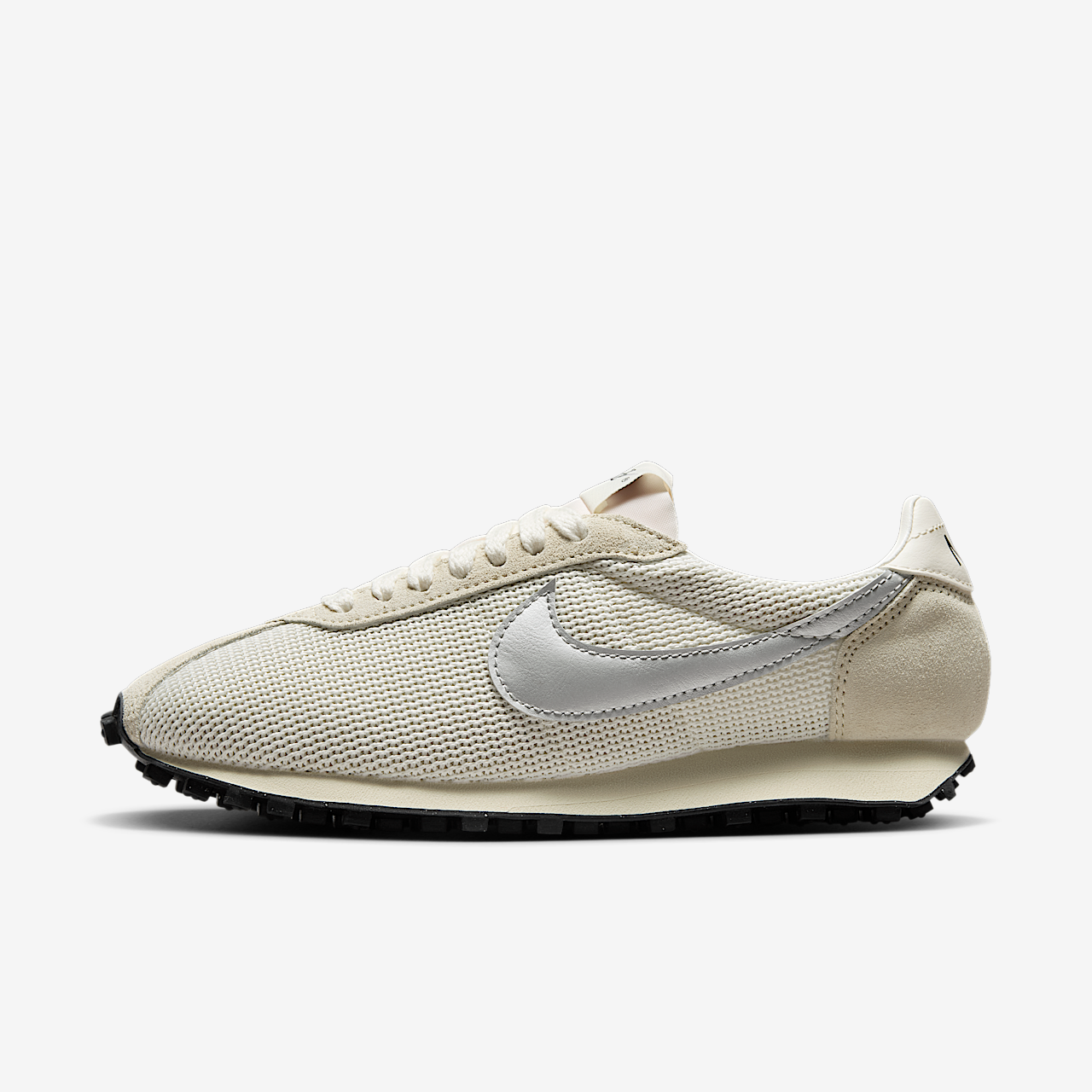 Nike  sneaker Sail/Coconut Milk/Zwart/Metallic Silver