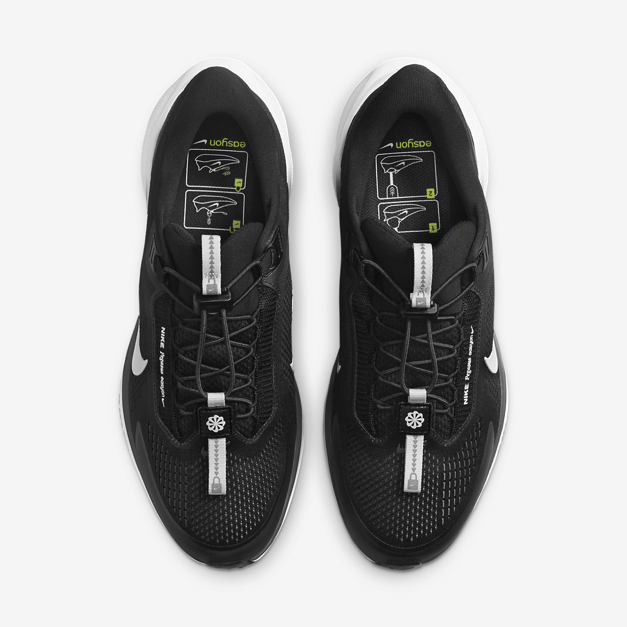 Nike Pegasus sneaker Zwart/Anthracite/Photon Dust/Wit