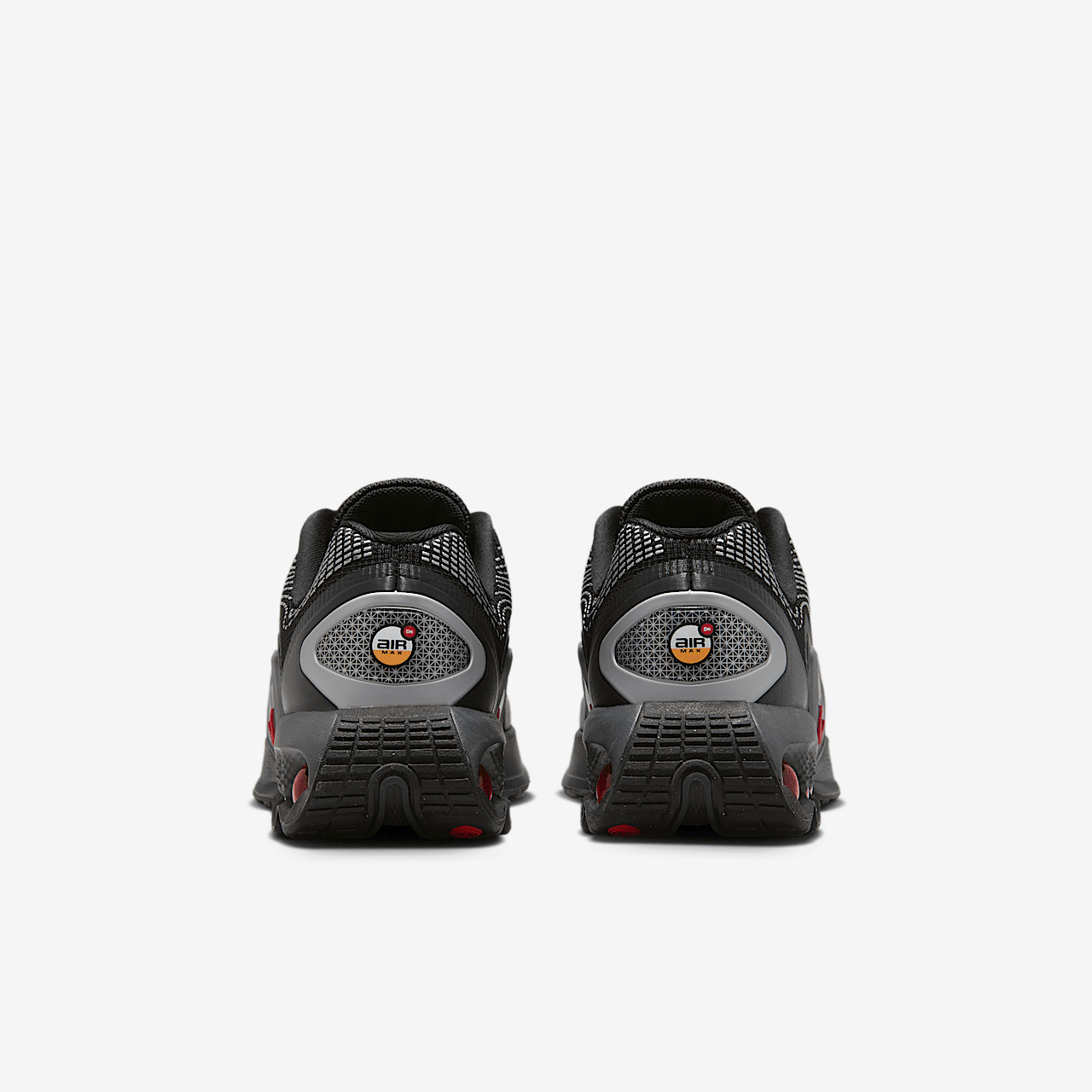 Nike Air Max DN sneaker Zwart/Zwart/Metallic Silver/University Red