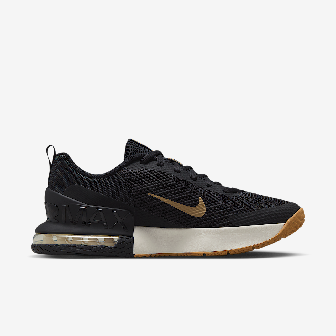 Nike Air Max Alpha sneaker Zwart/Sail/Gum Light Brown/Parachute Beige