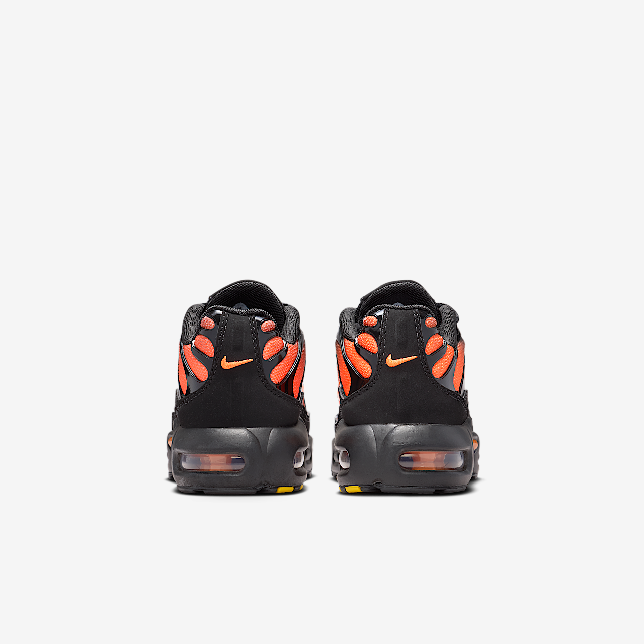 Nike Air Max Plus sneaker Zwart/Zwart/Total Orange