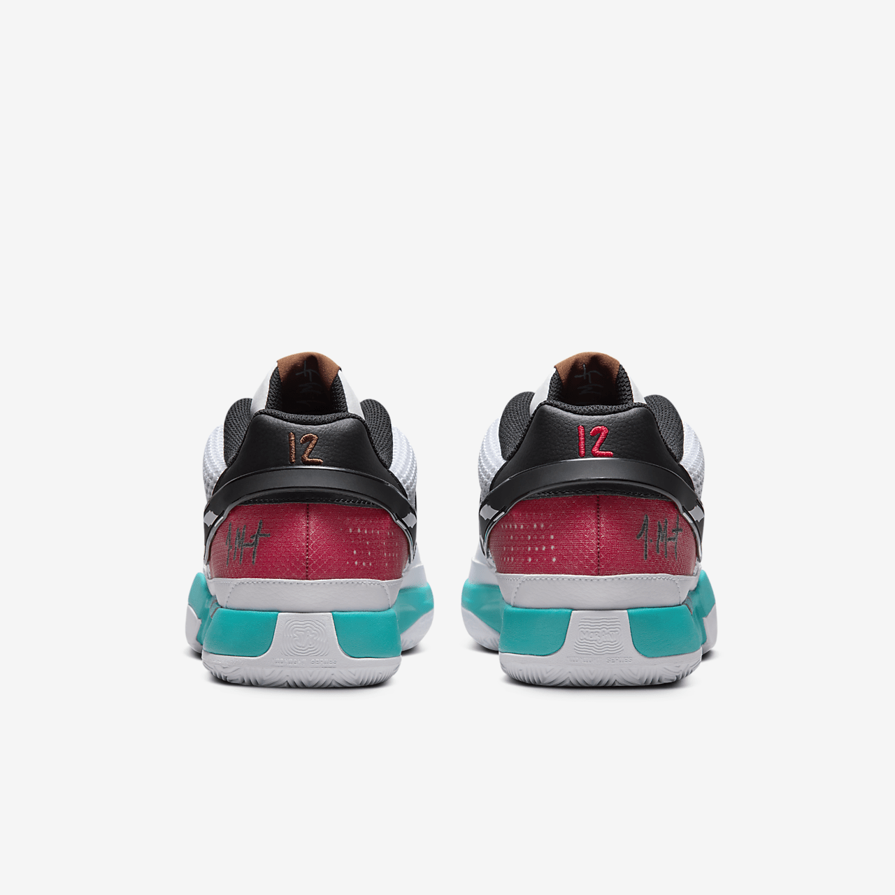 Nike  sneaker Wit/Turbo Green/University Red/Zwart