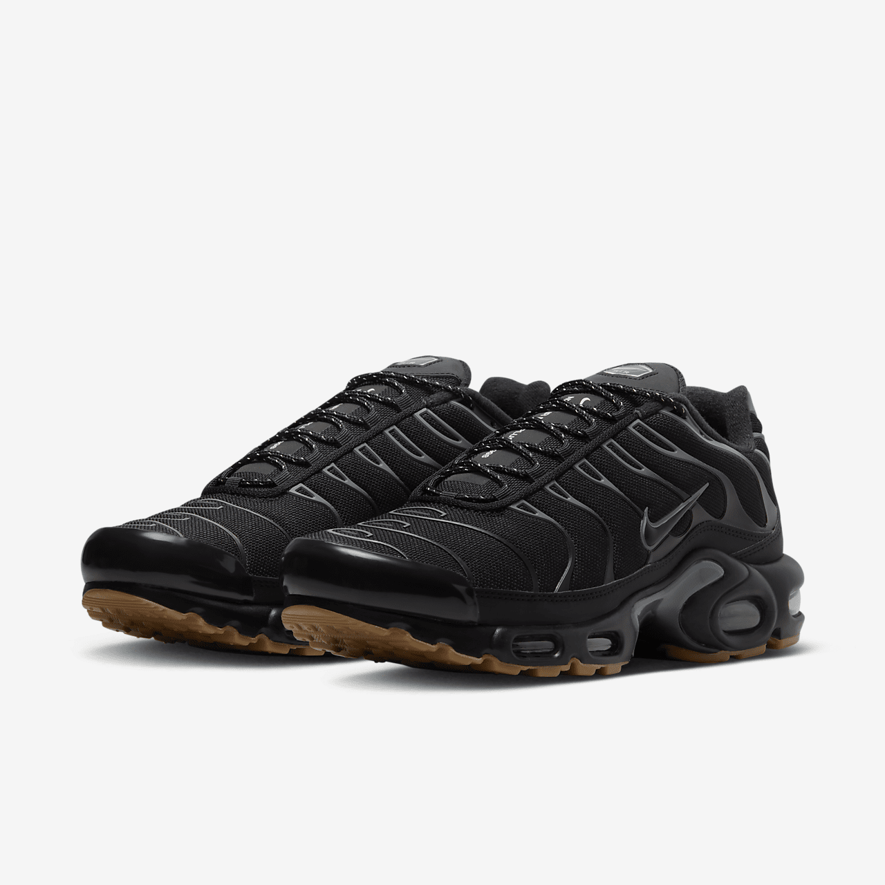 Nike Air Max Plus sneaker Zwart/Light Orewood Brown/Gum Light Brown/Smoke Grey