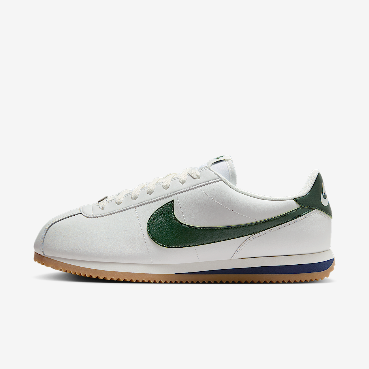 Nike Cortez sneaker Summit White/Midnight Navy/Metallic Silver/Fir