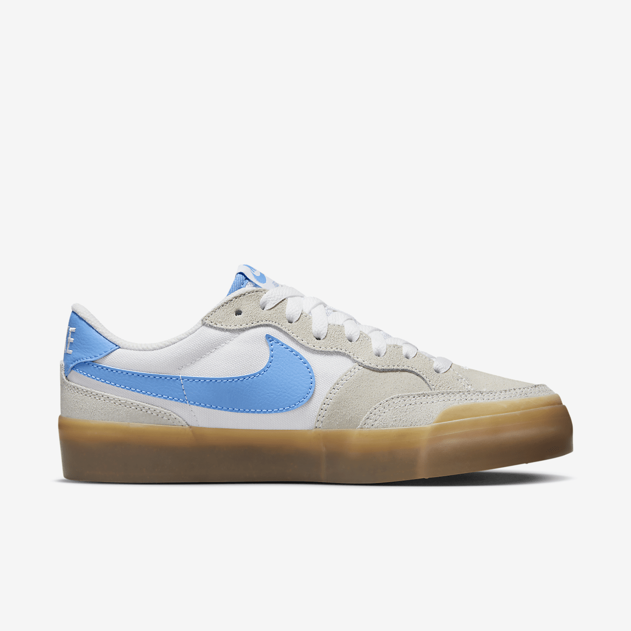 Nike  sneaker Summit White/Wit/Gum Light Brown/University Blue