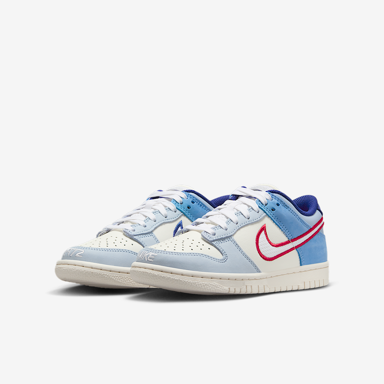 Nike Dunk Low sneaker Sail/Sail/Light Armory Blue/Wit