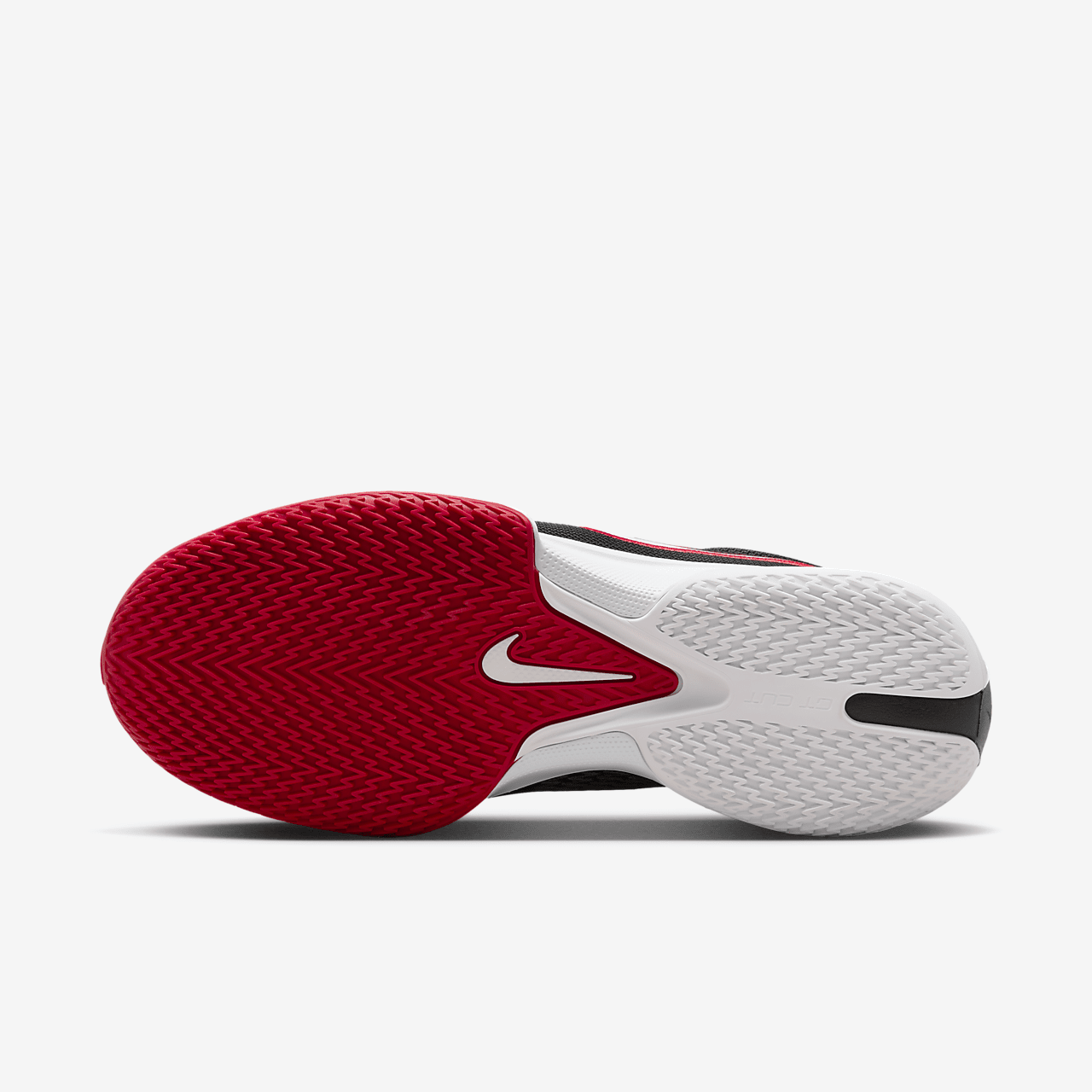 Nike  sneaker Zwart/University Red/Iron Grey/Wit