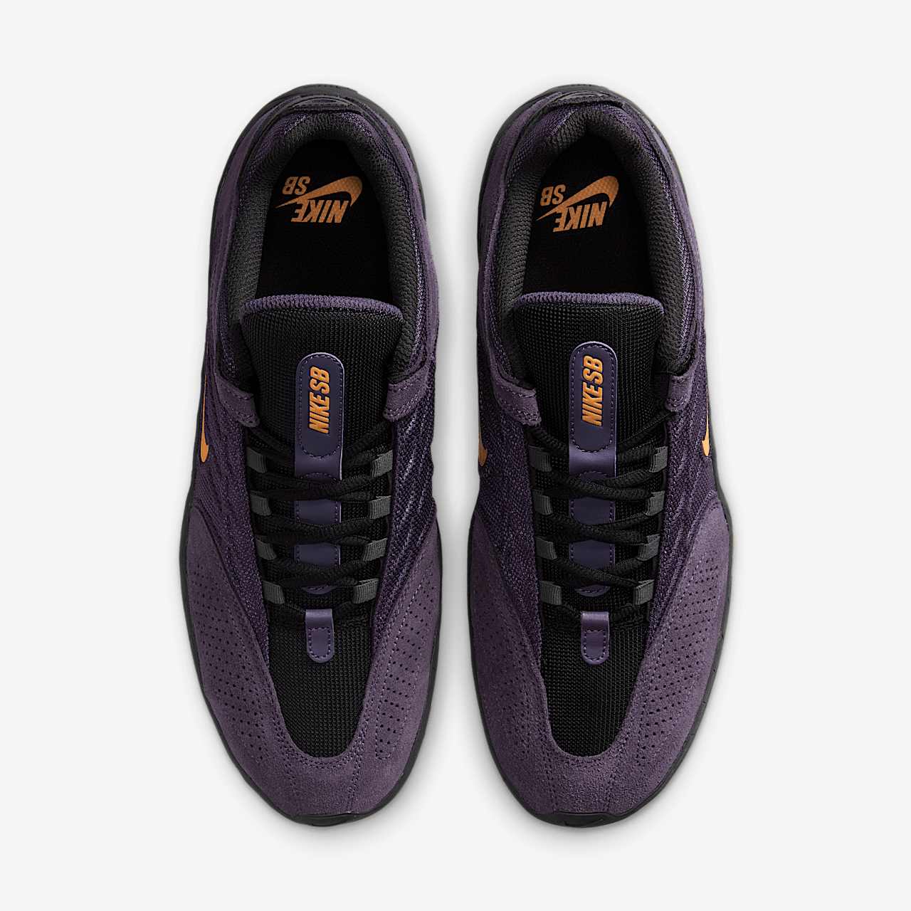 Nike  sneaker Dark Raisin/Zwart/Concord/University Gold