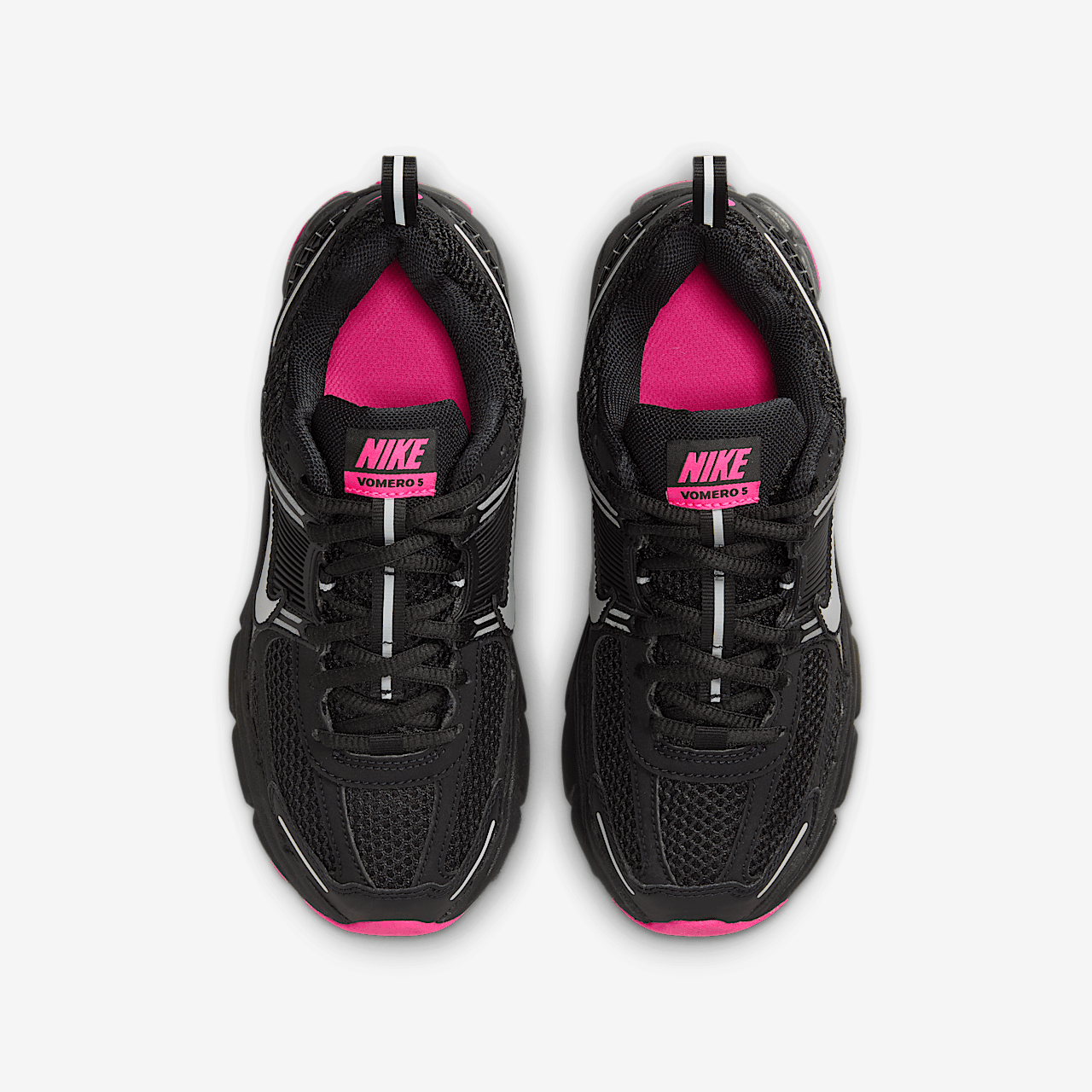Nike Vomero sneaker Zwart/Anthracite/Pink Blast/Metallic Platinum