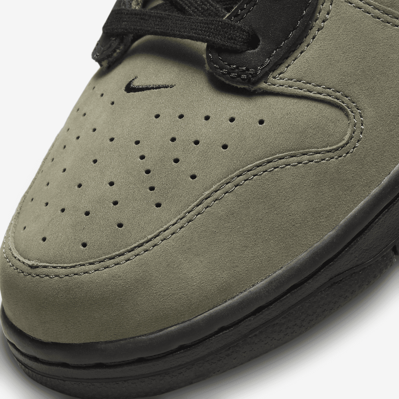 Nike Dunk High sneaker Medium Olive/Zwart/Meerkleurig