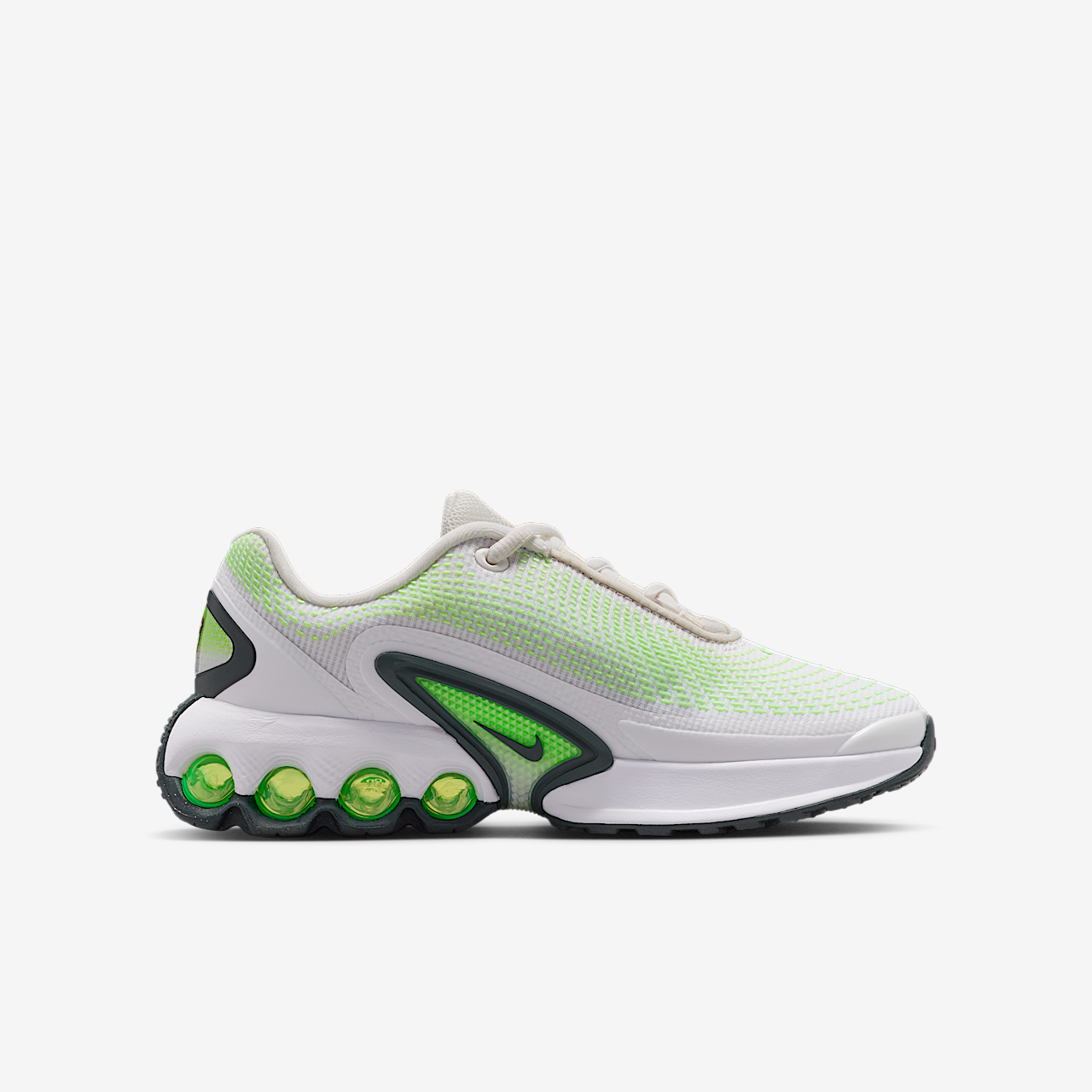 Nike Air Max DN sneaker Platinum Tint/Green Strike/Wit/Seaweed