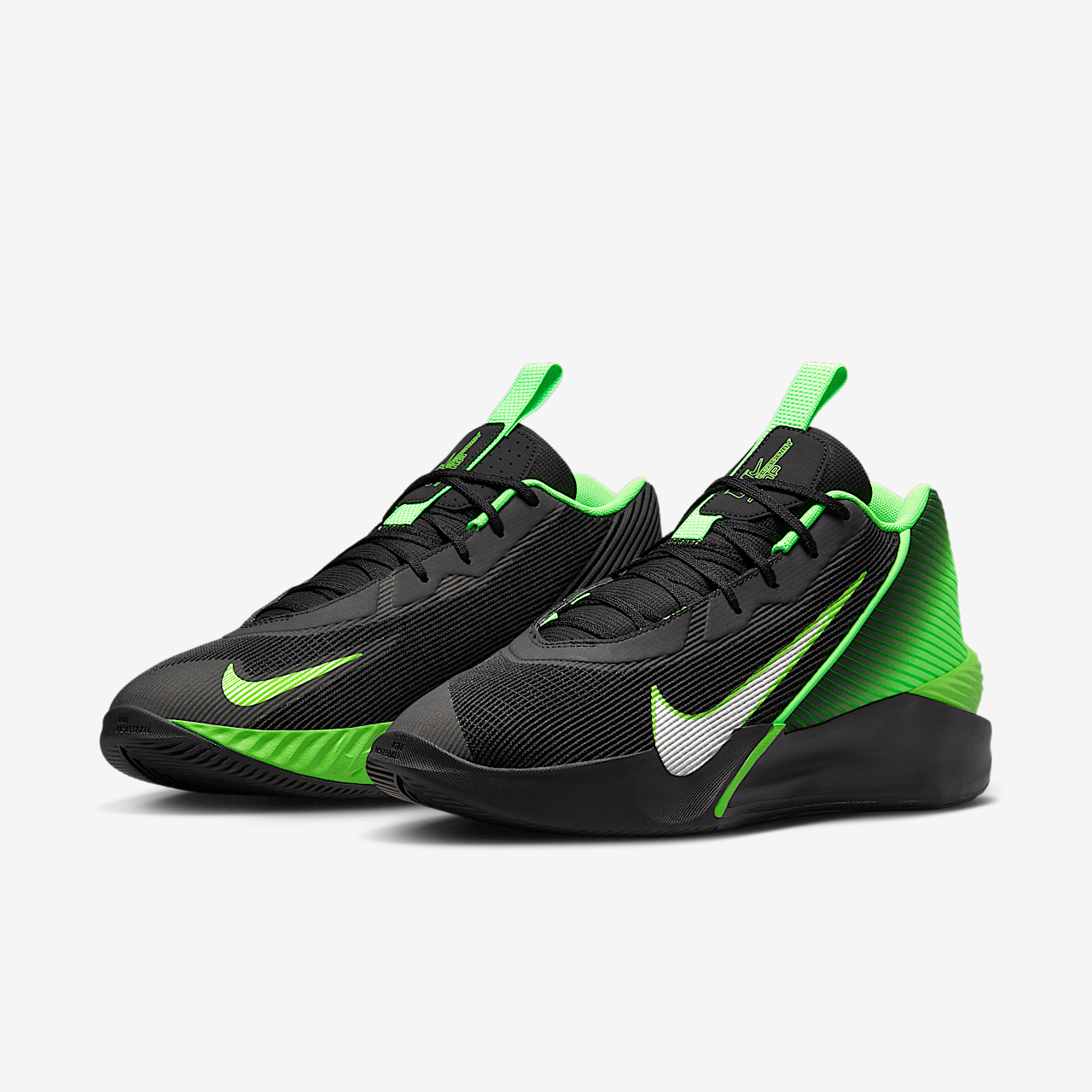 Nike  sneaker Zwart/Green Strike/Wit