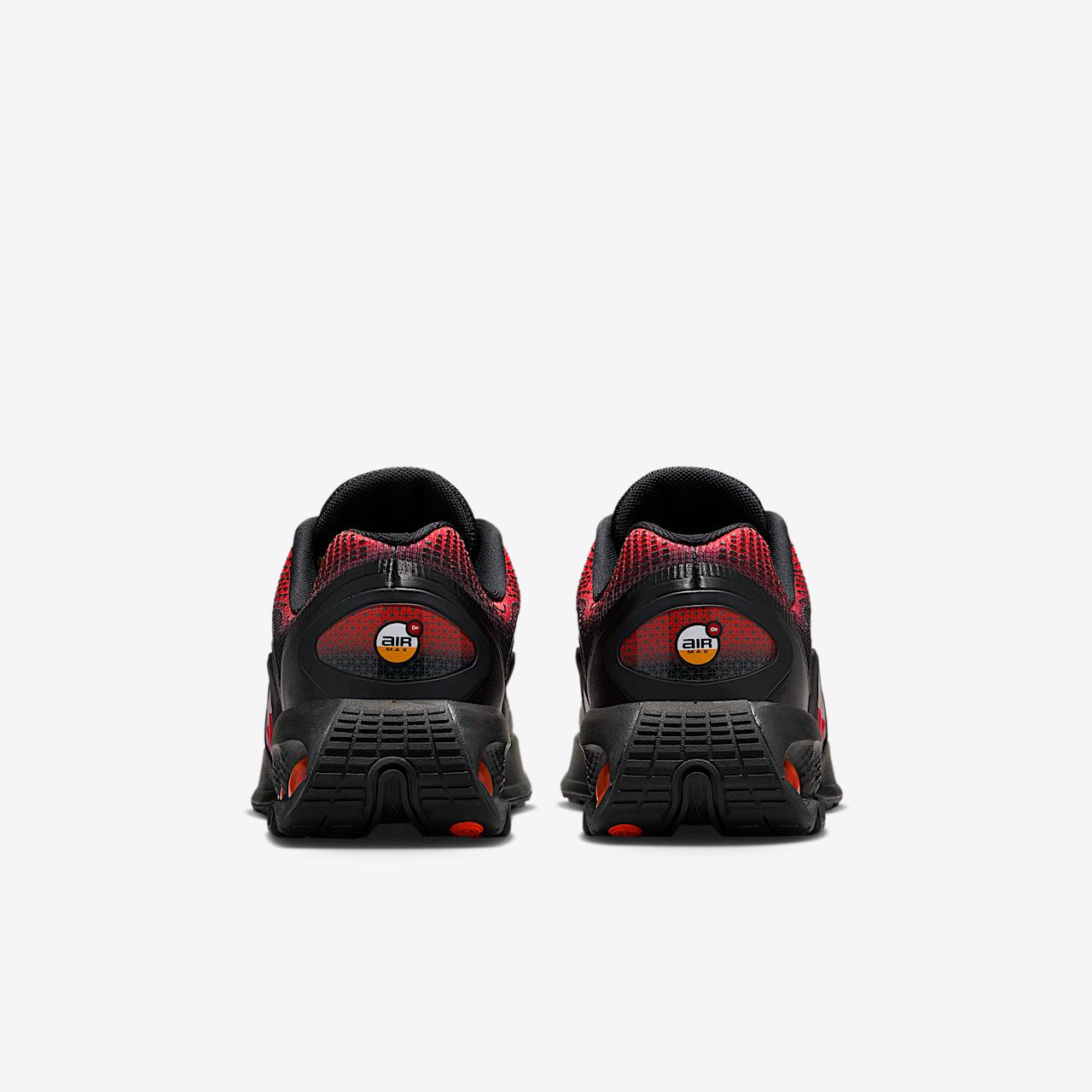 Nike Air Max DN sneaker Zwart/University Red/Total Orange/Bright Crimson