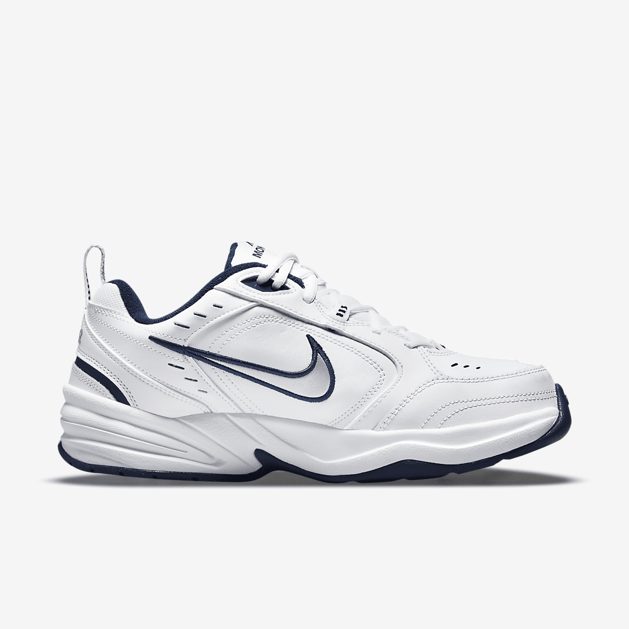 Nike  sneaker Wit/Midnight Navy/Wit/Metallic Silver