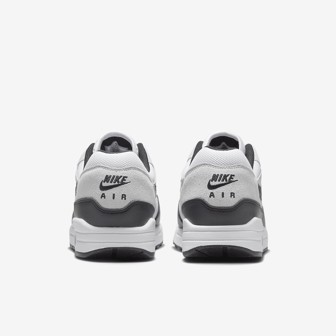 Nike Air Max 1 sneaker Wit/Pure Platinum/Zwart