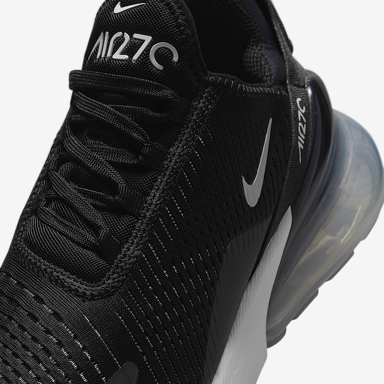Nike Air Max sneaker Zwart/Wit/Metallic Silver