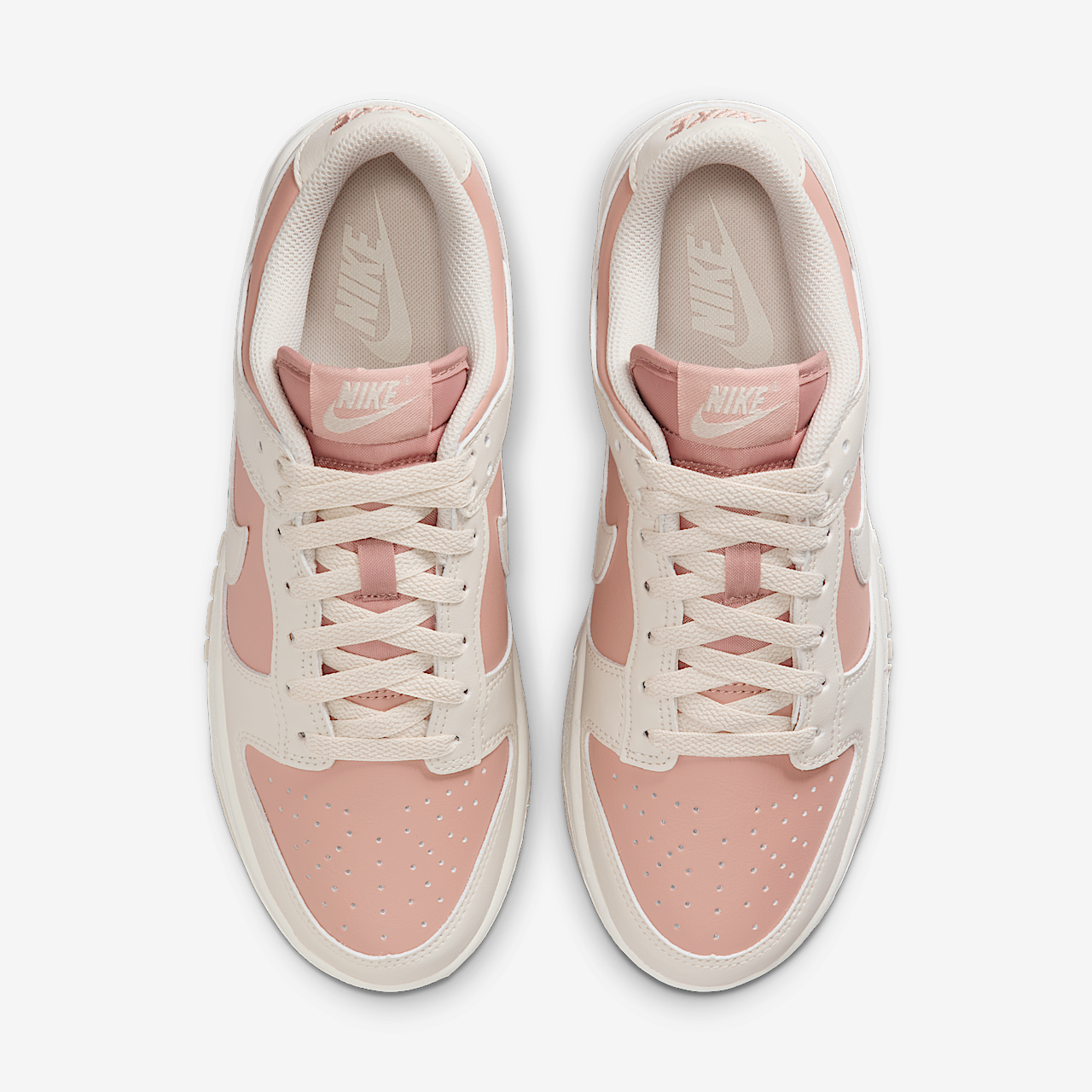 Nike Dunk Low sneaker Particle Pink/Light Orewood Brown/Sail/Light Orewood Brown